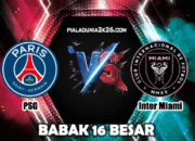 Prediksi Skor Bola PSG Vs Inter Miami 29 Juni 2025